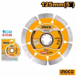 INGCO Wet & Dry Diamond Cutting Disc 125mm x 22.2mm