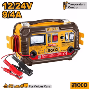 INGCO Automobile Car Battery Charger 12/24V