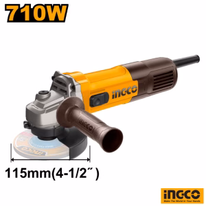 INGCO Angle Grinder 710W - 115mm (4.5 Inch)