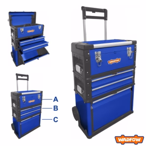 WADFOW Trolley Style Tool Box