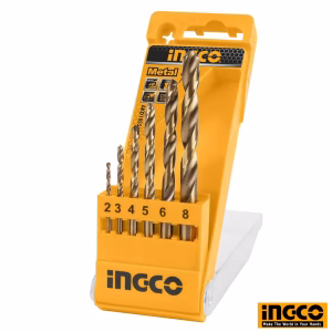 INGCO 6pcs Metal Drill Bit Set