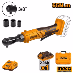 INGCO Cordless Drive Ratchet (With Battery)