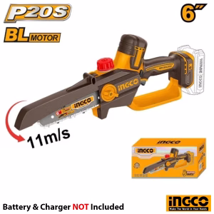 INGCO Cordless Pruner Chain Saw 6"