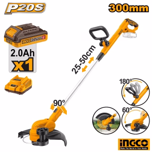 INGCO Cordless Grass Trimmer (With Battery)