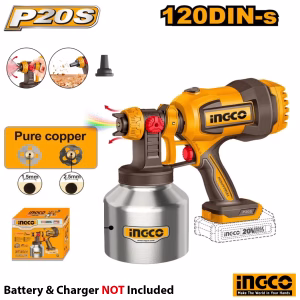 INGCO Cordless Paint Sprayer (SS Bottle)