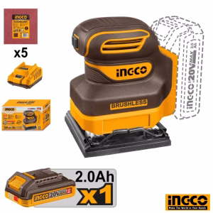 INGCO Cordless Palm Sander (With Battery)