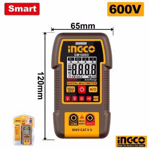INGCO Digital Multimeter Auto Range 600V