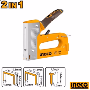 INGCO 2 in 1 Staple Gun (Heavy Duty)