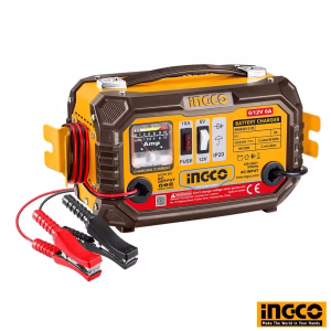 INGCO Automobile Car Battery Charger - 6A 12V