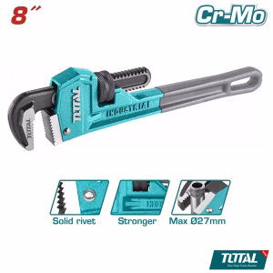 TOTAL Pipe Wrench 8"