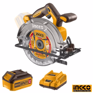 INGCO Cordless Circular Saw 165mm (4Ah Battery)