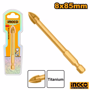 INGCO Tile & Glass Drill Bit 8x85mm