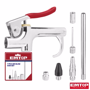 EmTop Air Blow Gun 7pcs Set