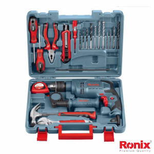 RONIX Impact Drill 650W + Tool Set